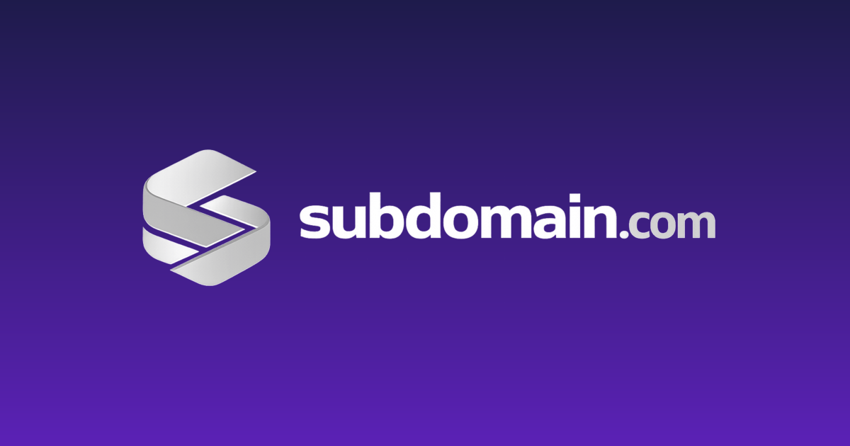 subdomain.com logo